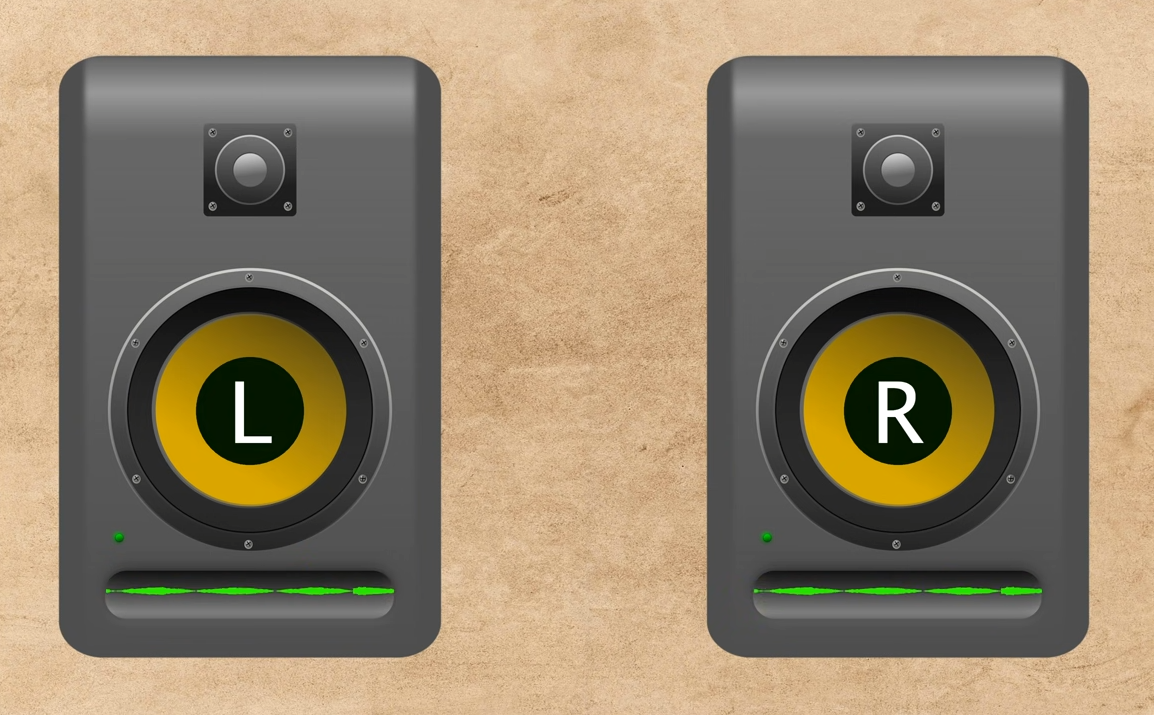 left/right stereo sound test